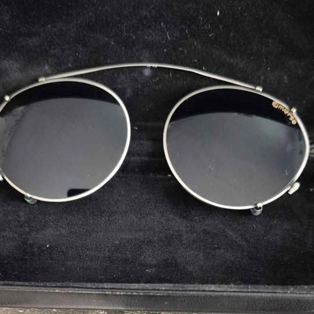 Vintage Converse Clip-On Sunglasses w/ DKNY case